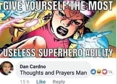 The Thoughts and Prayers Paradox