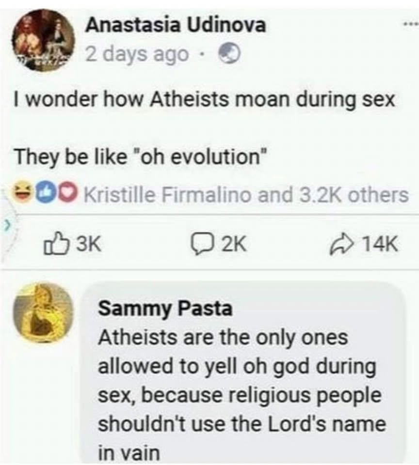 The Atheist Loophole